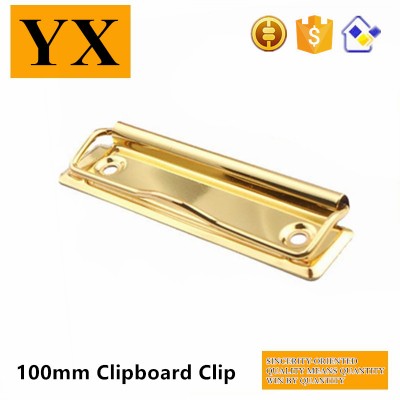 China supplier 120mm gold metal menu clip in Philippines market