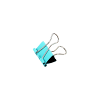 New cute kawaii  Bright color metal office school binder clips set stationery supplies